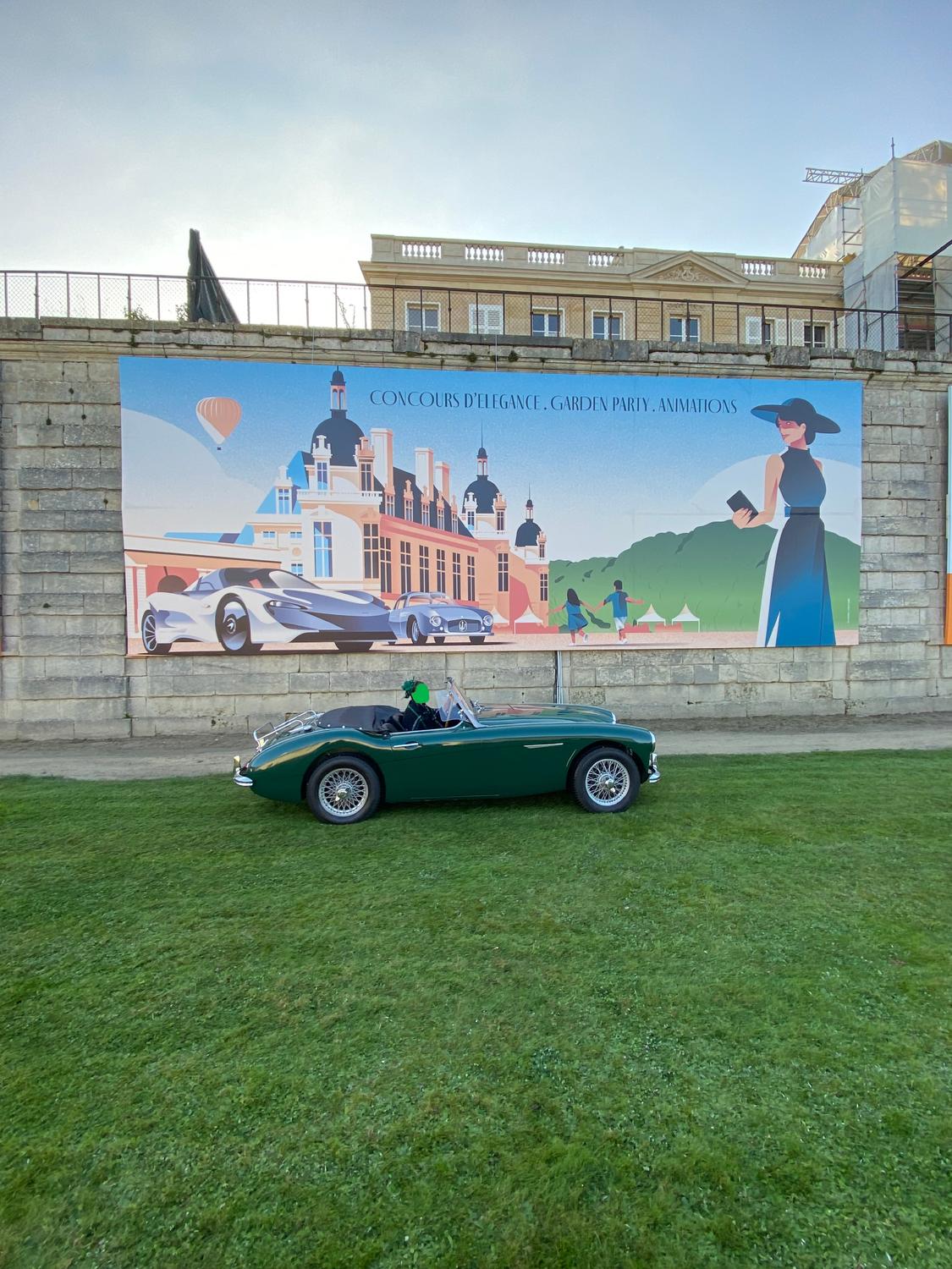 Club Healey France à Chantilly "Art et Elégance"
